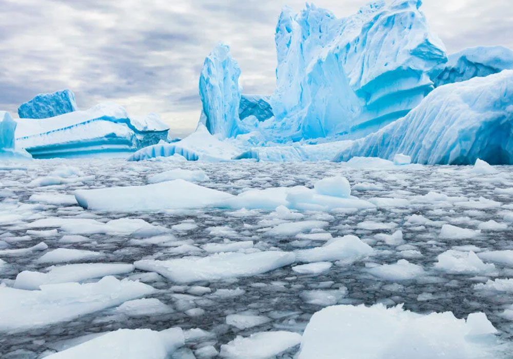 melting glaciers