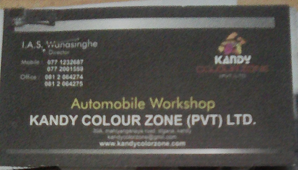 Kandy Colour Zone (pvt) Ltd