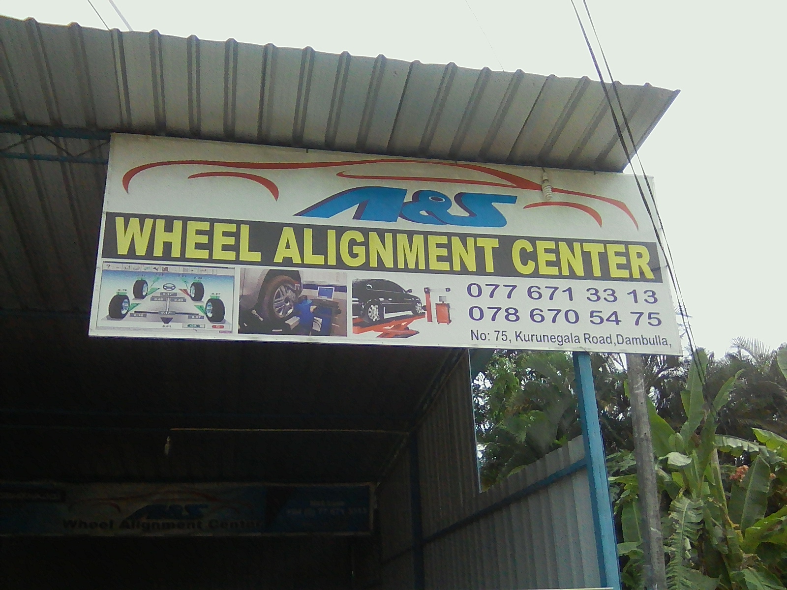 A & S WHEEL ALIGNMENT CENTRE