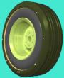 Tire with outer rim