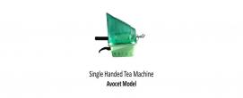 Single Handed Manual/ Mechanical Machine for Selective Harvesting of Tea Leaves