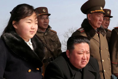 North Korea: Kim Jong Un daughter his likely successor, South&#039;s spy agency says