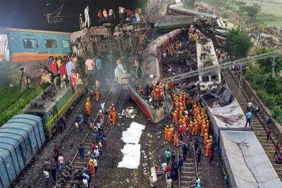 Major train accident in India&#039;s Odisha; at least 50 reported dead