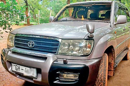 Alleged smuggled Land Cruiser seized from Sports Minister’s vehicle yard