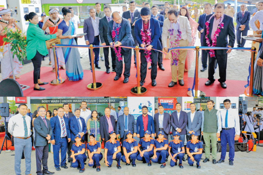 Lanka IOC opens its very first women-operated Filling Station