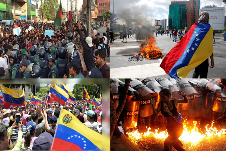 The Global Surge of Protests: Venezuela and Bangladesh in Turmoil