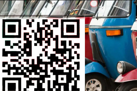 New QR code system for three-wheelers
