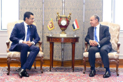 Egypt, Sri Lanka FMs discuss economic cooperation