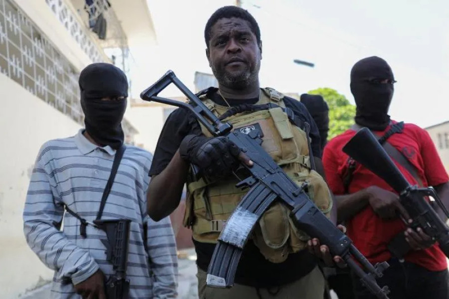 Haiti gang leader threatens &#039;civil war&#039; if PM does not resign