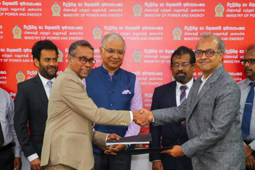 Agreement inked to construct hybrid renewable energy systems in Jaffna