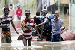 98 persons affected by heavy rains