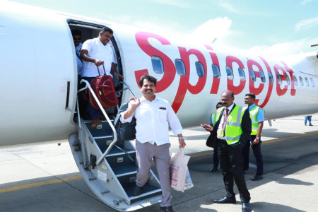 SpiceJet commences flight services between Madurai and Colombo