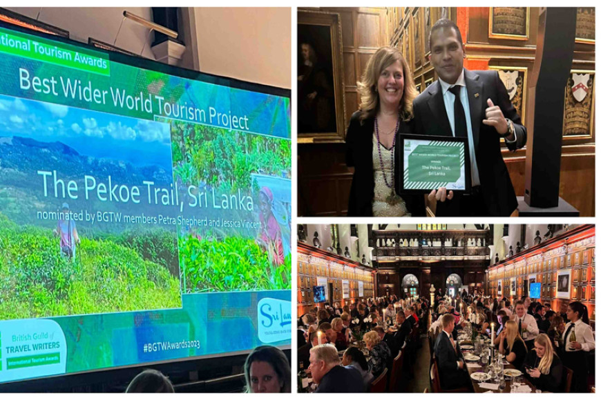 SL’s Pekoe Trails bags Best Wider World Tourism Project award