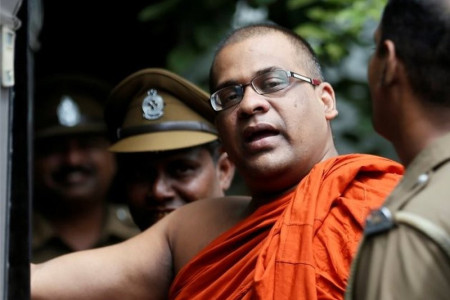 Gnanasara Thera sentenced to 4 years in prison for defaming Islam
