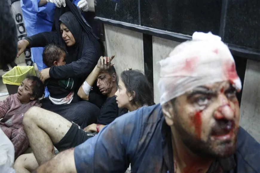 Israel Gaza: 'Where is mum? Where is grandma? Where did they go?'