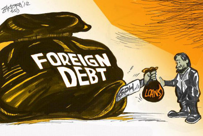 Foreign debt suspension leads to $8.6 bn outstanding in 24 months