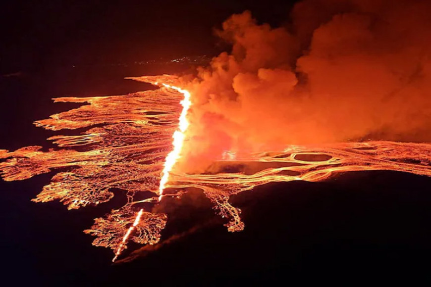 Iceland volcano lava nears Grindavik in new eruption