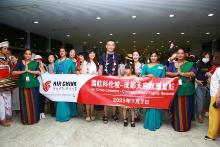 Air China resumes services to Colombo