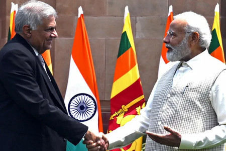 India hails steady progress in relations with Sri Lanka