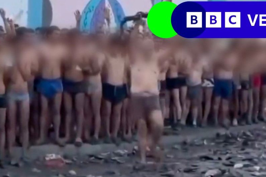 Israel-Gaza war: Video shows Gaza detainees allegedly 'surrendering guns' - what we know