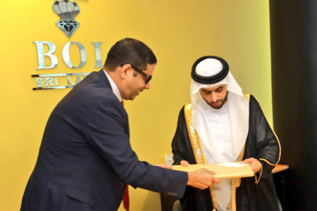 Ruling family member in UAE explores SL investment opportunities