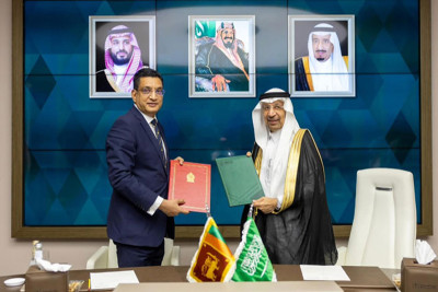 Sri Lanka signs MoU with Saudi Arabia on investment promotion