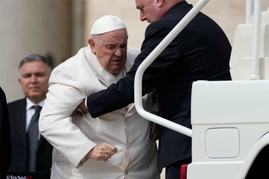 Pope Francis is hospitalized