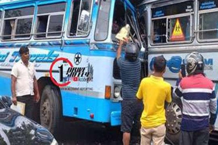 Bus collision in Ranala injures nearly 50 including students