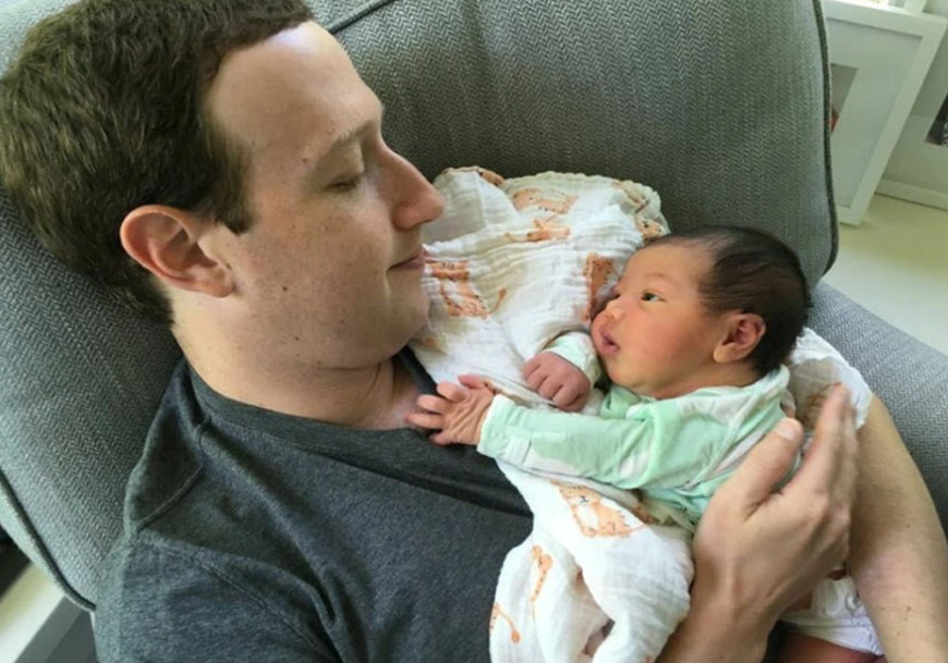 Mark Zuckerberg&#039;s newborn baby