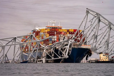 Baltimore bridge collapse: Divers find two bodies in submerged truck