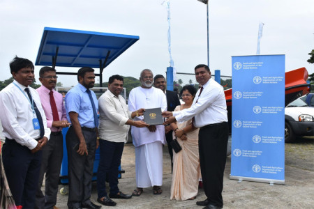 FAO delivers ‘Unsinkable’ boats to boost Sri Lanka fisheries sector