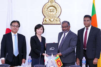 Japan officially announces release of funds to resume projects in Sri Lanka