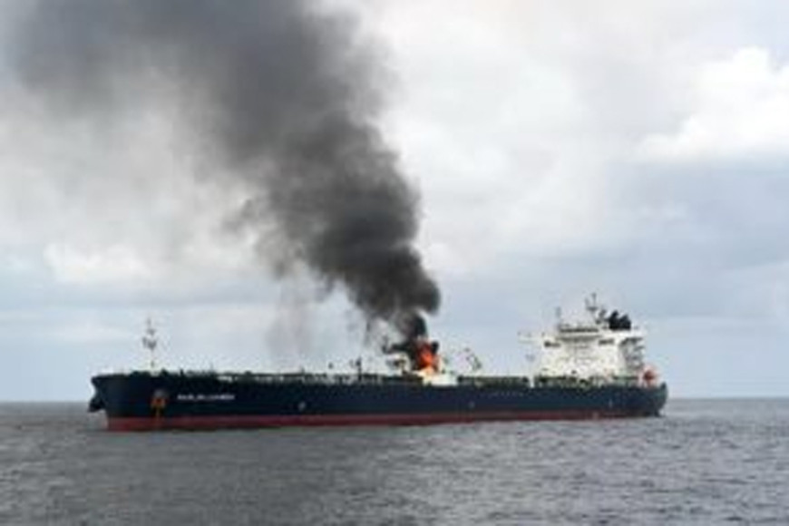 Sri Lankan Injured in Houthi Missile Strike on Cargo Ship